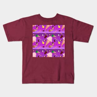 ICE CREAM LOVERS PATTERN Kids T-Shirt